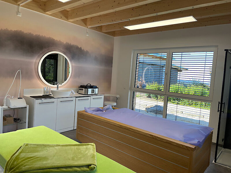 Massage- und Kosmetikbereich Ferienhof mit Beautyangebot im Bayerischen Wald